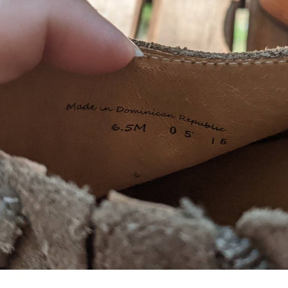 Jack Rogers Women's Kyle Suede Boot Olive Green Size 6.5 - Picture 8 of 10